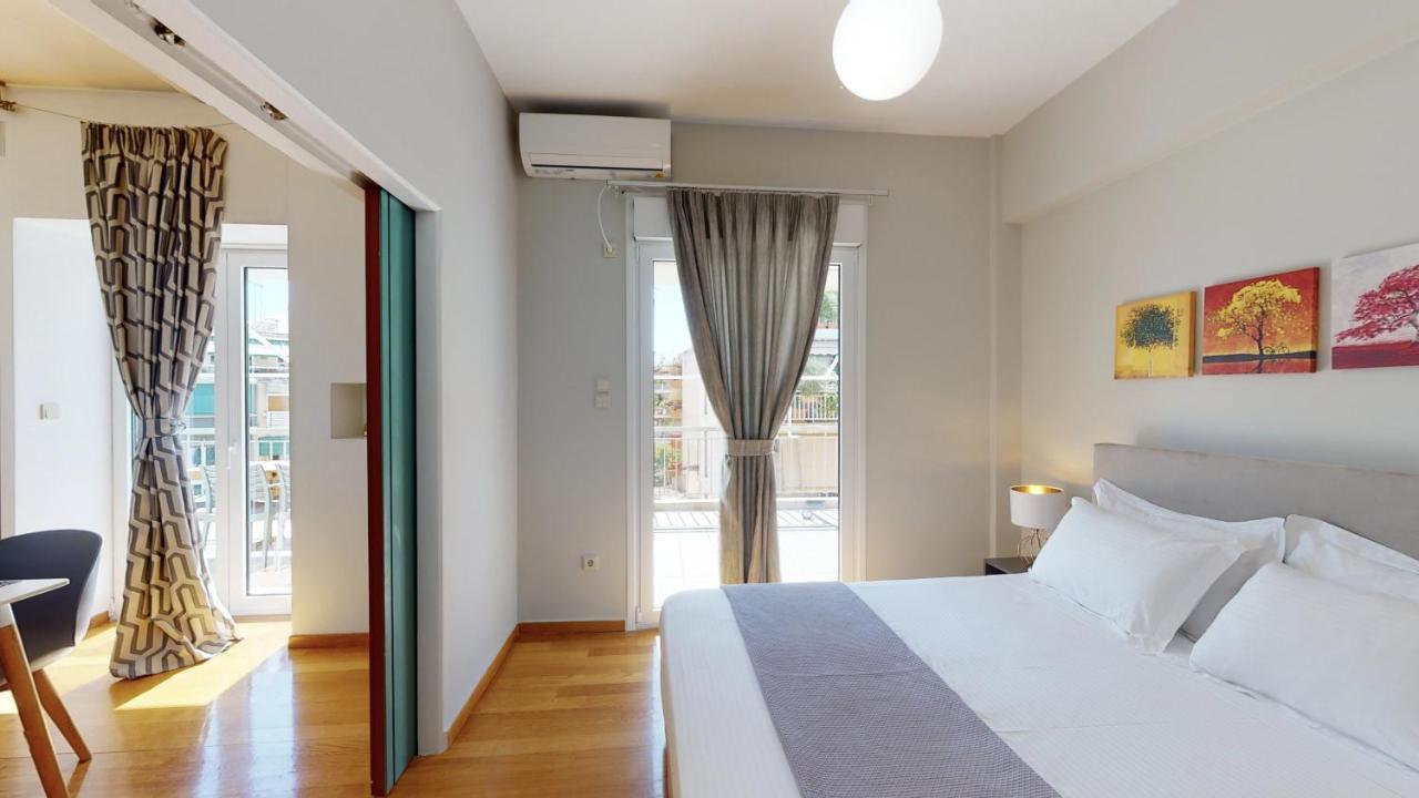 75m² 3 slaapkamer, 2 privé badkamer Appartement in Acropolis - Koukaki Athene Buitenkant foto